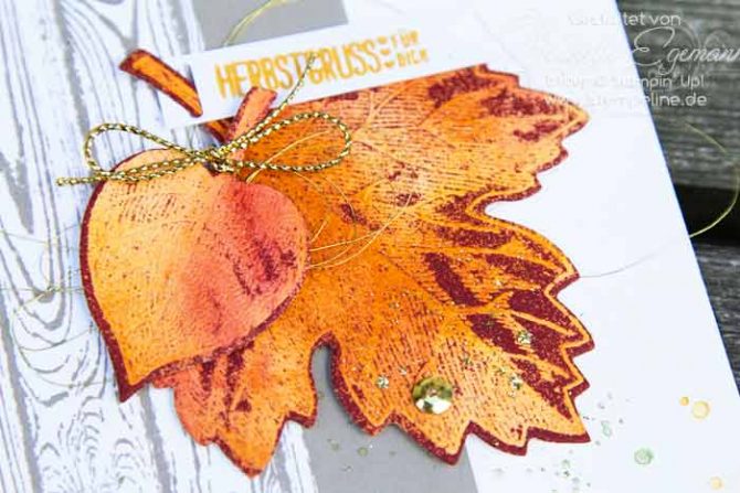 Stampin‘ Up! Herbstkarten und Sammelbestellung Stempeline