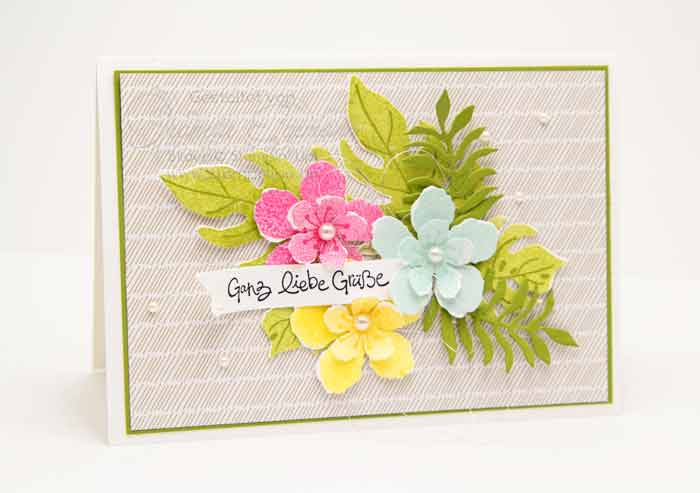 Stampin Up Botanical Blooms