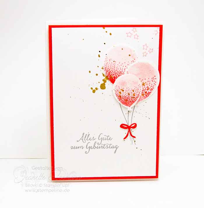 Stampin Up Partyballons Stempelset