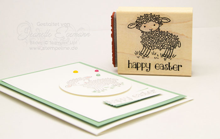 Easter Lamb Stampin Up Osterkarten