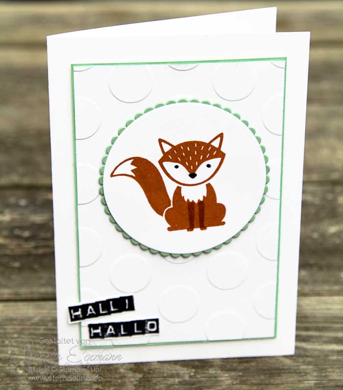 Foxy Friends Stampin up