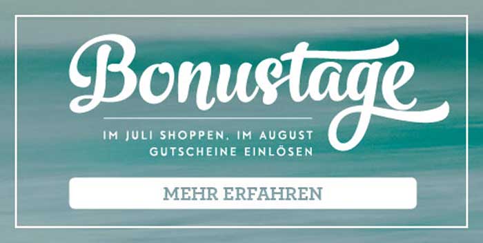 Bonustage-Juni