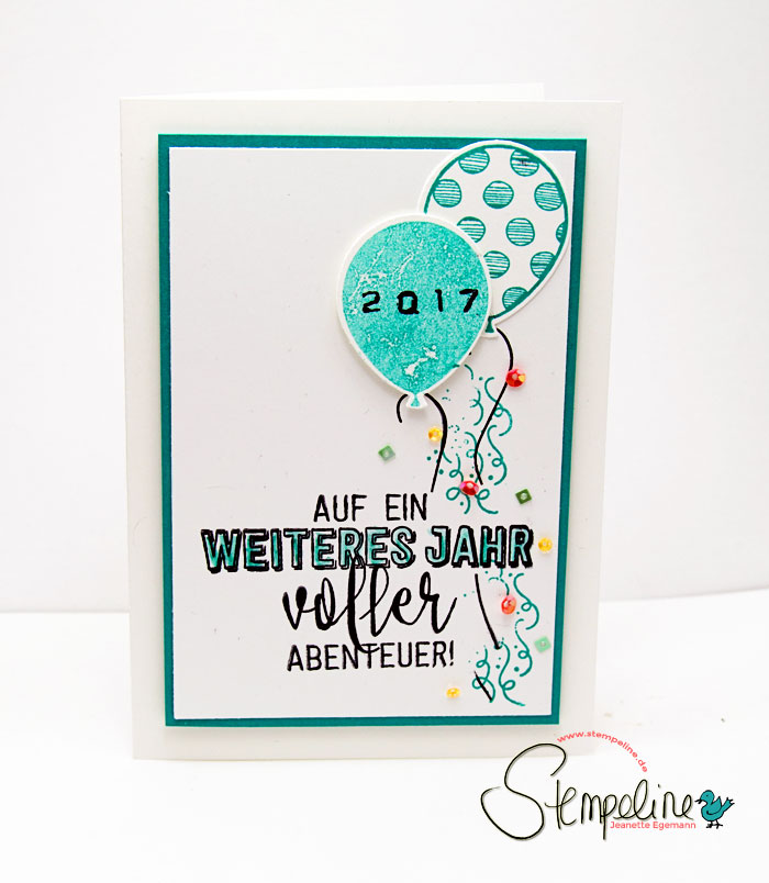 Ballonparty Stampin Up