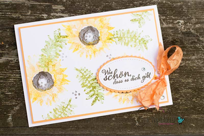 Karte mit Stempelset Herbstanfang von Stampin‘ Up!