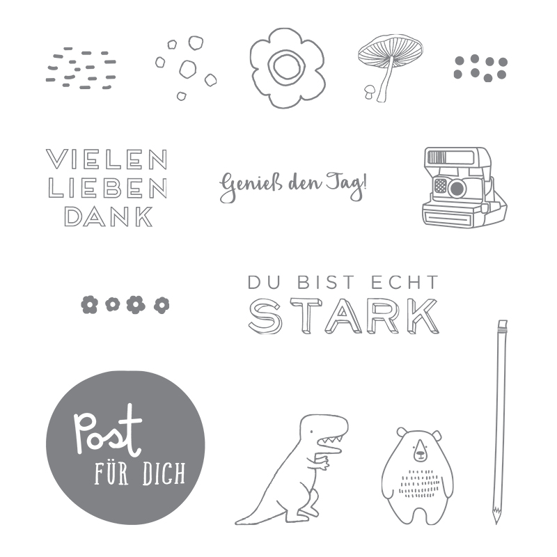 Stempelset Dies & das von Stampin‘ Up!
