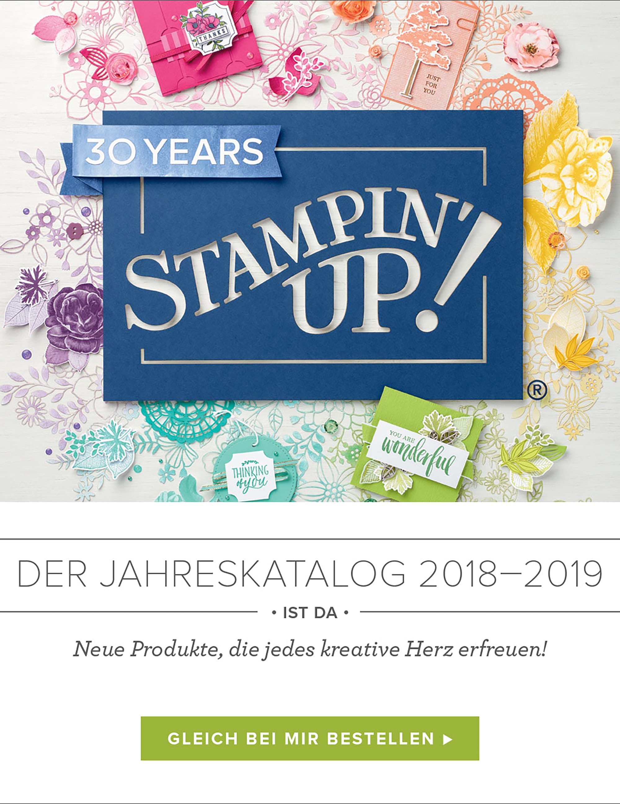 Stampin‘ Up! Jahreskatalog 2018-2019
