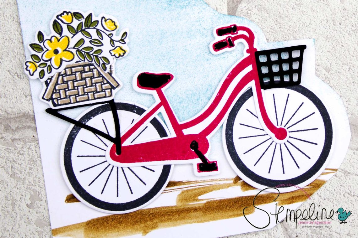 Bike Ride Karte Stampin‘ Up!
