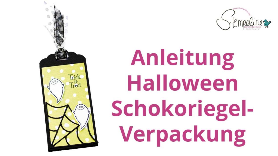 Titelbild Schokoriegel Verpackung zu Halloween