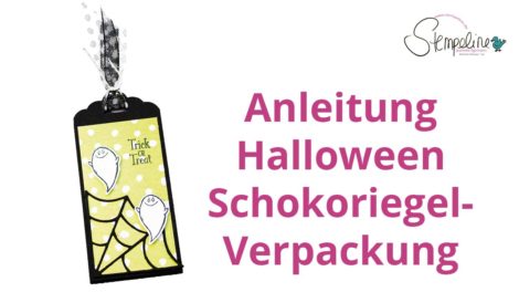 Titelbild Schokoriegel Verpackung zu Halloween
