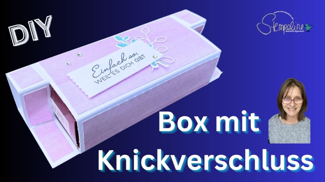 Box mit Knickverschluss