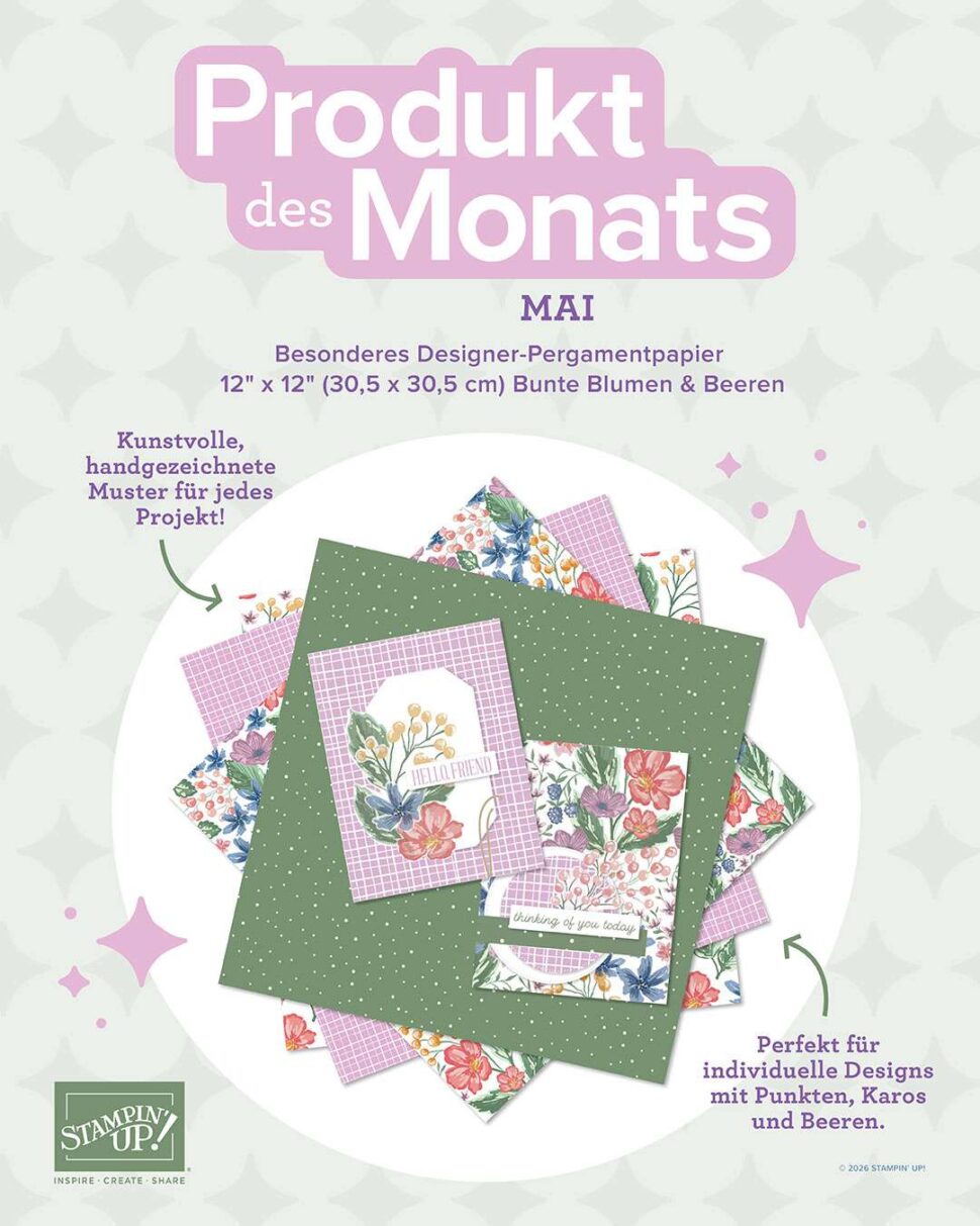 Produkt des Monats Mai 26