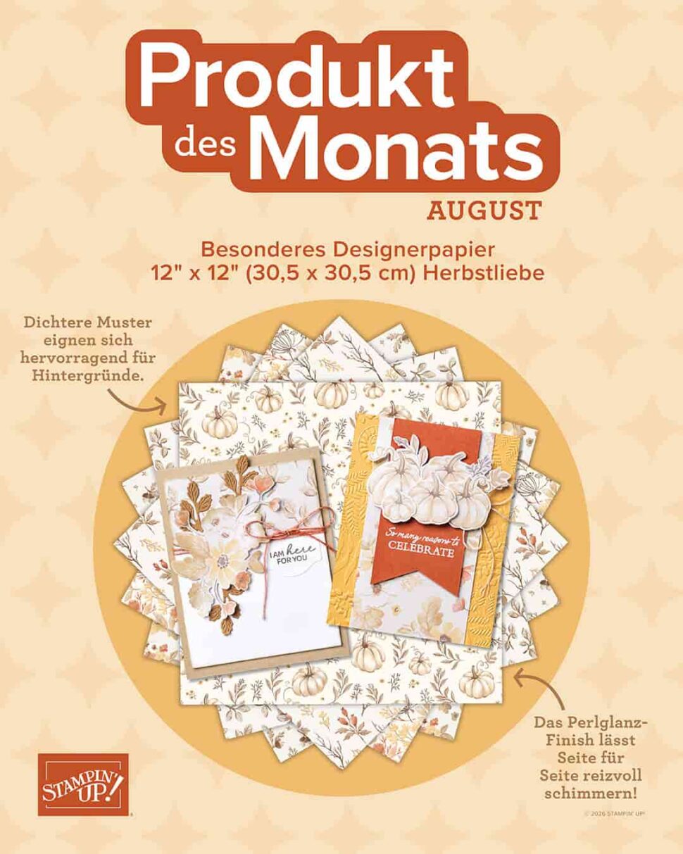 Produkt des Monats August Herbstliebe